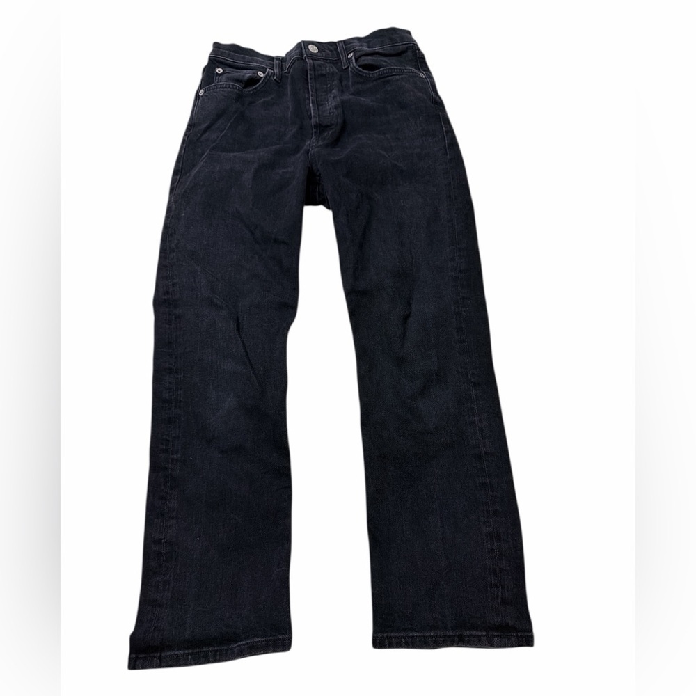 REVOLVE AGOLDE - Riley High Rise Straight Crop Jeans - Picture 4 of 12